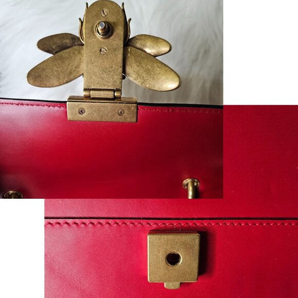 Authentic Gucci Queen Margaret Calf Skin Leather Bag - Picture 15 of 17